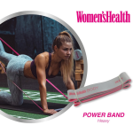Women's Health Power Band - Sterk - Roze
