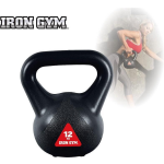 Iron Gym Kettlebell 12kg - Zwart