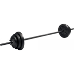 Iron Gym Verstelbare HalterSet - Aerobic Pump Set 20 kg - 25 mm - Negro