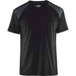 Blaklader T-shirt Bi-Colour 3379 - zwart/donkergrijs