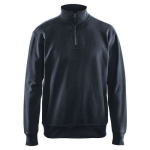 Blaklader Sweatshirt met halve rits zonde zakken 3369 - donker marineblauw