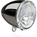 AXA koplamp Retro 606 Steady LED 15 lux dynamo - Zwart