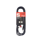 Stagg SYC3/MPS2CM E 3.5 mm stereo jack - 2x RCA male 3 meter