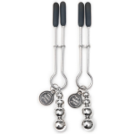 FIFTY SHADES The Pinch Adjustable Nipple Clamps - Zwart