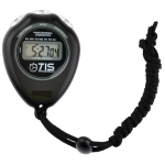 Tis stopwatch Pro met nekkoord 8 x 6 cm zwart