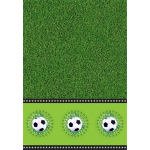 Folat Voetbal Tafelkleed - 130x180 Cm - Groen