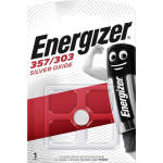 Energizer Knoopcel 357/303, Op Blister