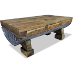 Vidaxl Salontafel 90x50x35 Cm Massief Gerecycled Hout - Bruin