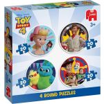 Jumbo Legpuzzel Disney Toy Story 4 Puzzel 4-in-1 80 Stukjes