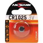 Ansmann Sigma Knoopcelbatterij Cr1025 3v Lithium Per Stuk