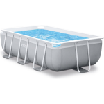 Intex Opzetzwembad Met Pomp En Trap Prism Frame 300 X 175 X 80 Cm - Grijs