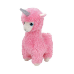 Top1Toys Ty Beanie Boos's Alpacaknuffel Lana 15 Cm - Rosa