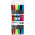 Creotime Colortime Dubbelstiften 6 Stuks