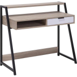 Beliani Calvin Bureau Mdf 50 X 100 Cm - Bruin