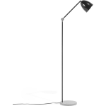 Beliani Chanza Staande Lamp Metaal 23 X 35 Cm - Zwart