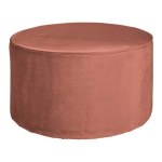 Woood Sara Poef Ø 60 cm - Roze