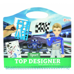 Toi-Toys Tekenboek Racers Met Stickers