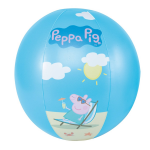 Happy People Strandbal Peppa Pig 29 Cm - Blauw