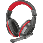 Trust 21953 hoofdtelefoon/headset Hoofdband 3,5mm-connector Zwart, - Rood