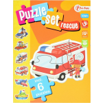 Toi-Toys Hulpdiensten Puzzelset Incl 6 Puzzels