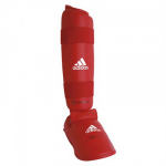 Adidas WKF Scheenbeschermer met Verwijderbare Voet M - Rood