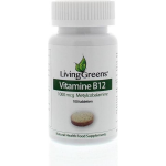 Livinggreens Vitamine B12 methylcobalamine 1000 mcg 100 tabletten