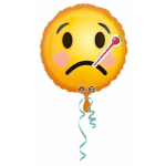 Anagram Helium ballon ziekte smiley 43 cm