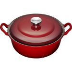 Le Creuset Faitout Stoof-/Braadpan 28 cm Kersen - Rood