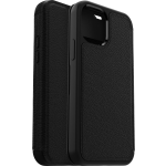 Otterbox Strada Apple iPhone 12 / 12 Pro Book Case Leer - Zwart