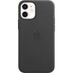 Apple iPhone 12 mini Back Cover met MagSafe Leer - Zwart