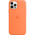 Apple iPhone 12 / 12 Pro Back Cover met MagSafe Kumquat - Geel