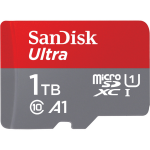 Sandisk MicroSDHC Ultra 1TB 120 MB/s CL10 A1 UHS-1 + SD Adap