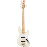 Squier Affinity Series Jazz Bass V Olympic White MN 5-snarige elektrische basgitaar