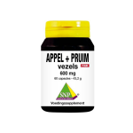 Snp Appel pruim vezels 600 mg puur 60 capsules