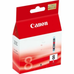Canon Canon CLI-8 R Inktcartridge rood, 5.790 pagina's CLI-8R Replace: N/A