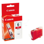 Canon Canon BCI-6 R Inktcartridge rood, 13 ml BCI-6R Replace: N/A