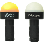 CYCL fietsverlichting Winglights led 6 cm 2 delig - Zwart