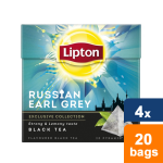 Lipton - Russian Earl Grey - 4x 20 zakjes