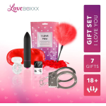 LoveBoxxx - I Love You Erotische Geschenkset - Rood