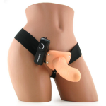 Pipedream Vibrating Hollow Strap-on Flesh