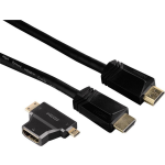 Hama HDMI-kabel met adapter 3 sterren