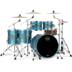 Mapex SE628XMPT Saturn Evolution Maple Stage+ Exotic Azure Burst 5-delige shellset