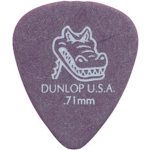 Dunlop Gator Grip 0.71mm 12-pack plectrumset donkerpaars