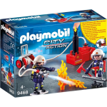 Playmobil 9468 Brandweerteam Met Waterpomp