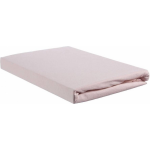 Beddinghouse Jersey Hoeslaken - 100% Gebreide Jersey Katoen - Lits-jumeaux (160x200/220 Cm) - Soft Pink - Roze