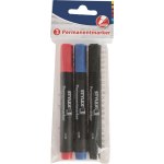 Folat Permanent Markers 3 Stuks