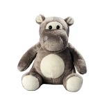 Pluche Knuffel Nijlpaard - 12.5 Cm - Knuffeldier - Bruin