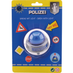 Johntoy Fietsbel Bike Fun Duitse Politie Sirene Licht - Blauw