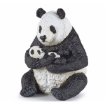 Papo Plastic Panda Met Baby Panda 8 Cm