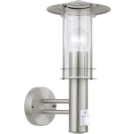 EGLO Buiten-wandlamp/1 Sensor Rvs/helder Lisio - Silver